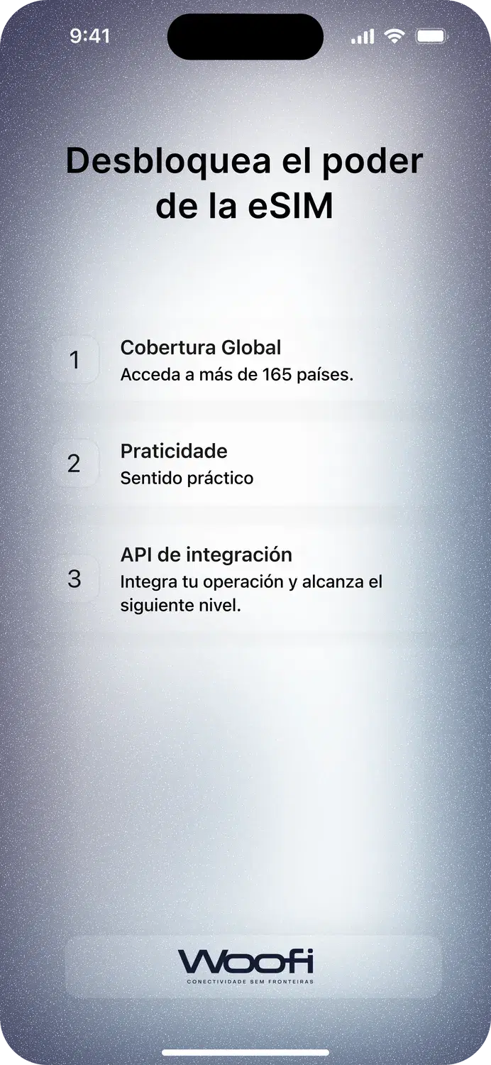 Woofi eSIM App